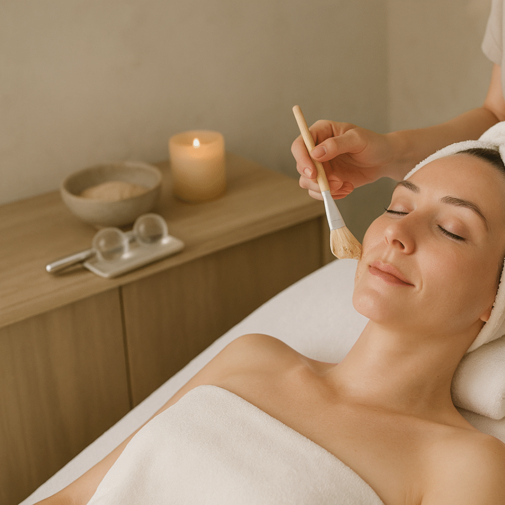 Gentle peel facial at Facial SPA in Hummelstown for skin renewal and repair.